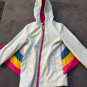 Kid girls lightweight rain jacket size 5